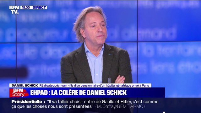 Daniel Schick: Je ne peux pas supporter de voir ce qui arrive chaque jour à mon père