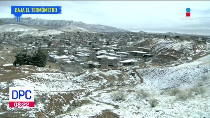 Bajan las temperaturas al norte de México