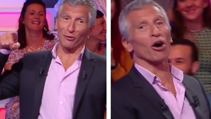 Une spectatrice montre sa culotte à Nagui dans Tout le monde veut prendre sa place
