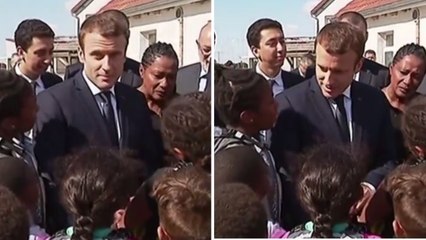 Emmanuel Macron fait polémique après avoir prononcé cette phrase devant des enfants défavorisés