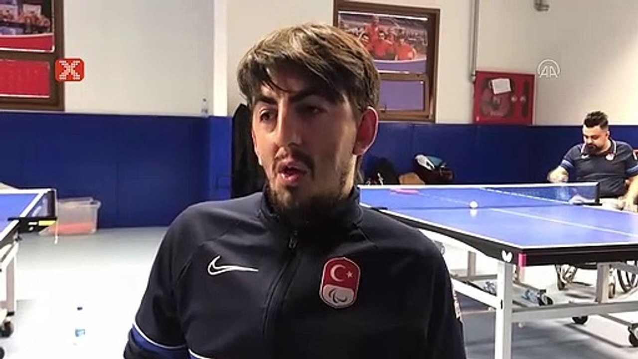 Abdullah Öztürk, Paris 2024'e adını taşıyan salonda hazırlanıyor