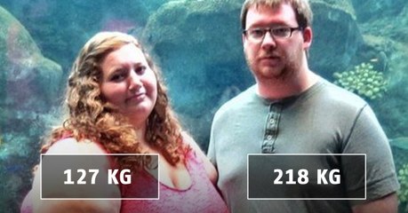 Atteint d’obésité, ce couple perd près de 140 kilos en moins d'1 an