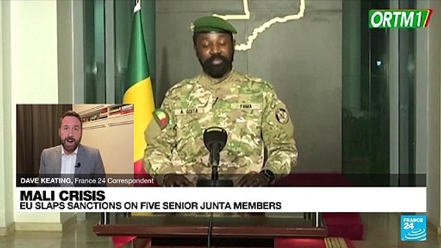 EU imposes sanctions on Mali's PM, coup leaders