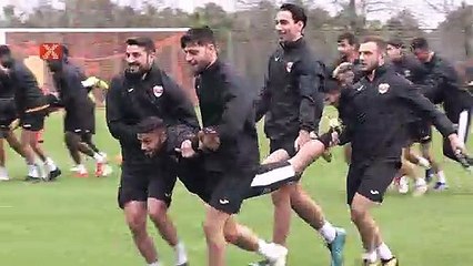 Adanaspor'un yeni transferleri Süper Lig hedefiyle takıma katıldı