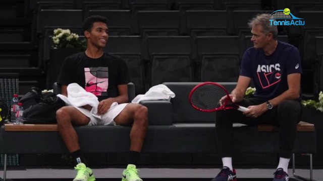 ATP - Le Mag Tennis Actu 2022 - Frédéric Fontang, l'entraineur de Félix Auger-Aliassime : Je suis plutôt sur un coaching sans trop d’informations (...) Je ne suis pas un coach très bavard