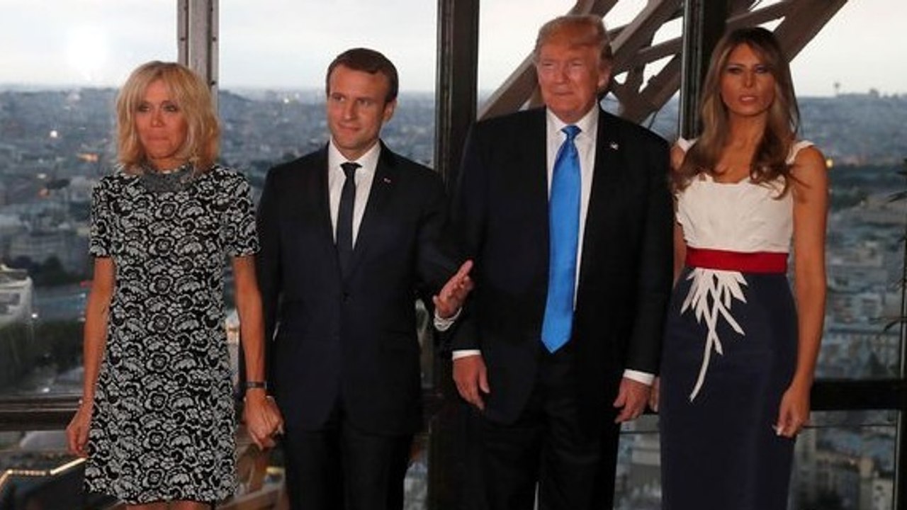 Ce petit détail sur la robe de Mélania Trump a attiré l'attention des internautes... Vous voyez pourquoi ?