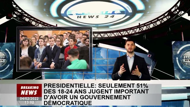 LE PRÉSIDENT : Seuls 51% des 18-24 ans pensent qu'il est important d'avoir un gouvernement démocrati