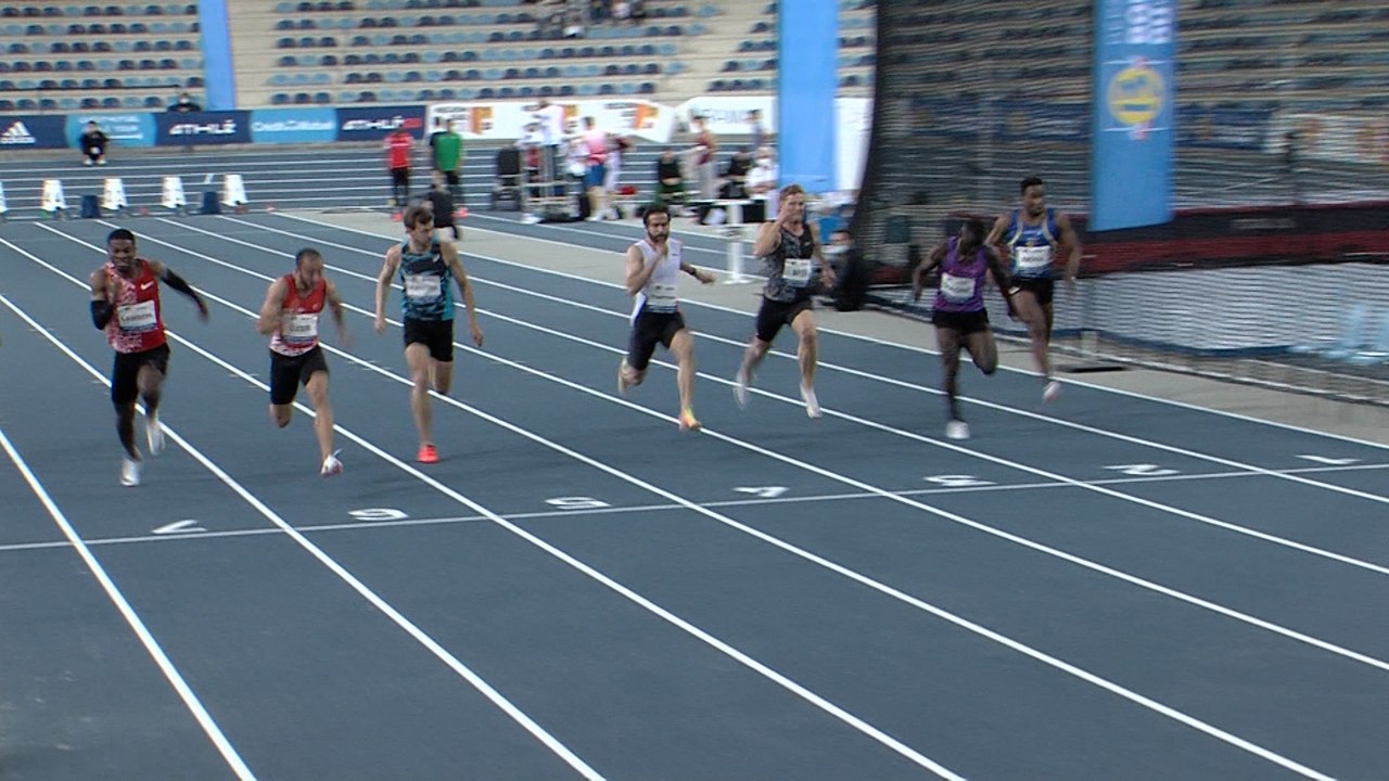 Images maritima: les deux séries du 60 m au 3e Meeting de Miramas