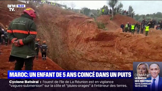 L'opération pour sauver le petit Rayan, tombé dans un puits au Maroc, se poursuit