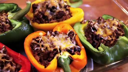 Super Bowl Party Idea: Mouth-Watering Taco Stuffed Peppers (Leftover-Friendly!)
