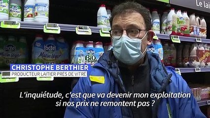Rennes: des producteurs réclament de meilleurs prix à la grande disctribution