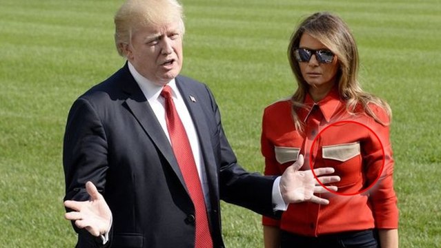 Melania Trump : sa tenue sur la pelouse de la Maison Blanche est gravement moquée sur les réseaux sociaux !