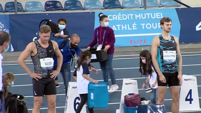 Interview maritima: Christophe Lemaitre après le 60m au 3e Meeting de Miramas