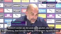 Guardiola hatte mit Cancelo-Vertrag 