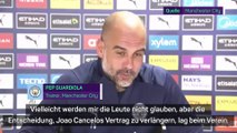 Guardiola hatte mit Cancelo-Vertrag 