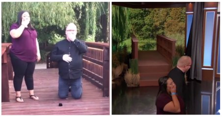 Après sa demande en mariage ratée, il a eu une deuxième chance en direct à la télévision... Et c'est énorme ! !