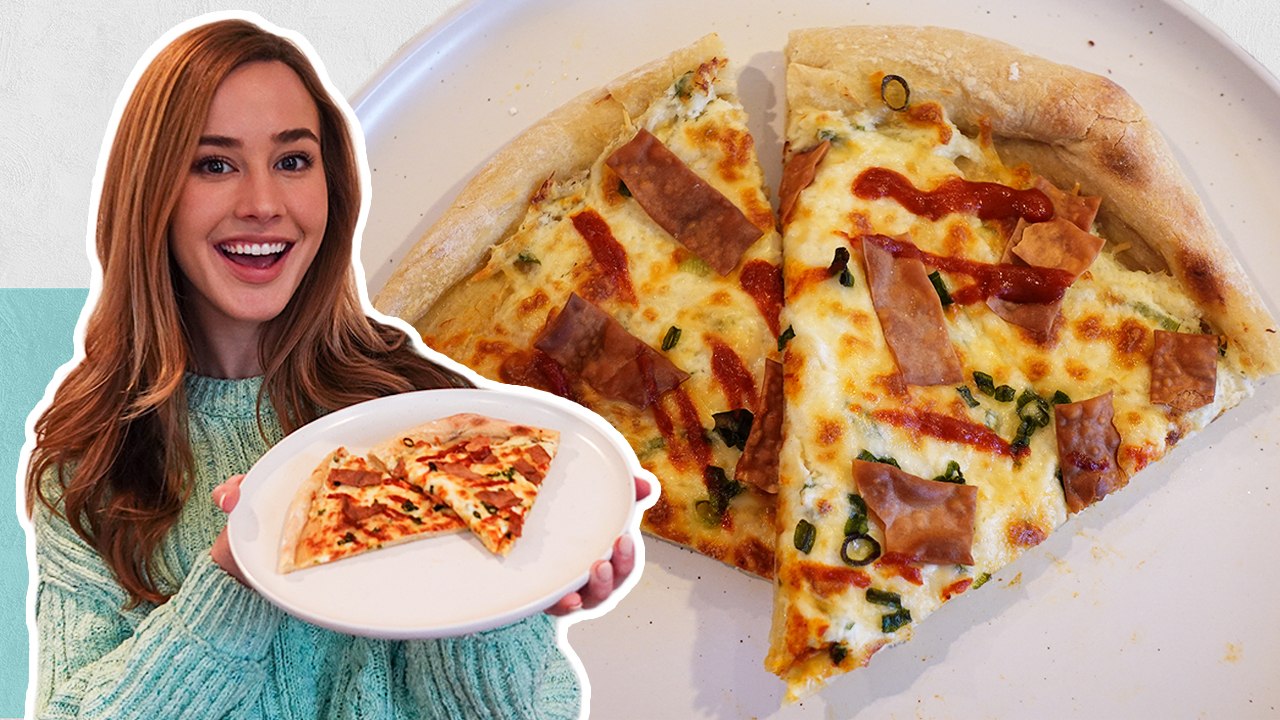 We Tried Crab Rangoon Pizza