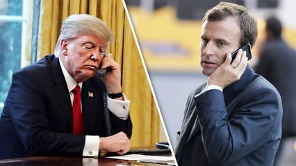 Donald Trump : voici ce que contient son message envoyé à Emmanuel Macron