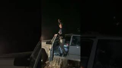Water Logged Jeep Towed From Lake