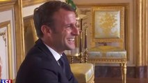 Le chien d'Emmanuel Macron interrompt brusquement une réunion en pleine salle de l’Elysée