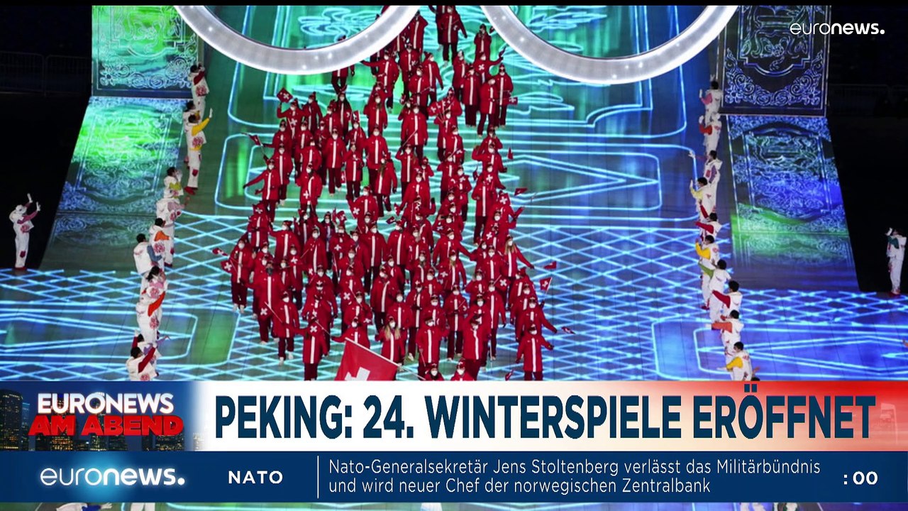 Corona & Kritik bei Olympia in Peking - Euronews am Abend 04.02.22