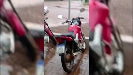 Internautas registram forte volume de chuva em Cascavel