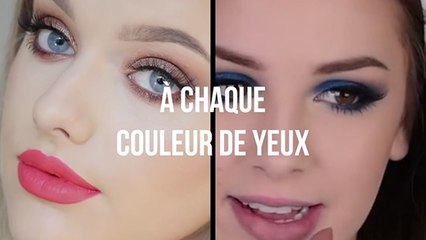 Make-up morpho : se maquiller les yeux en fonction de leur couleur