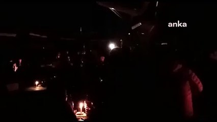 Bursa'da ışıklar yüksek elektrik zamlarına karşı söndü
