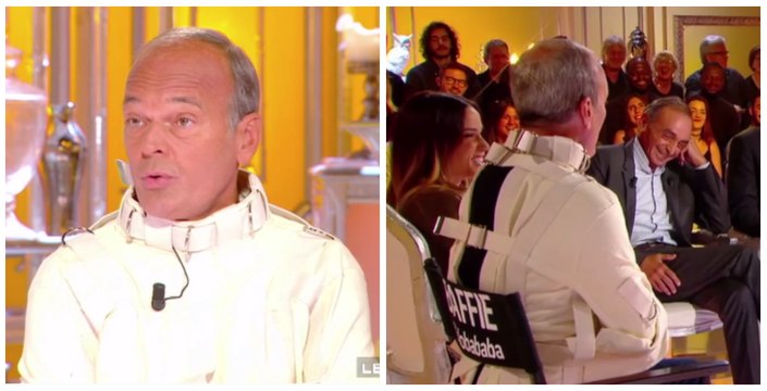 Salut les terriens: les excuses tout en dérision de Laurent Baffie après son geste déplacé envers Nolwenn Leroy