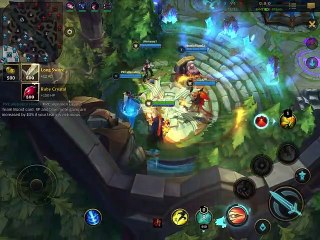 Wild Rift Gameplay: The Mad Spartan (Pantheon heavy offense Jungle)