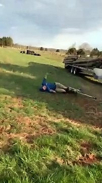 First Time Trying on Stilts