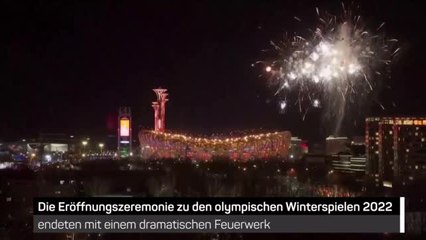 Winterspiele 2022 beginnen mit einem Knall!
