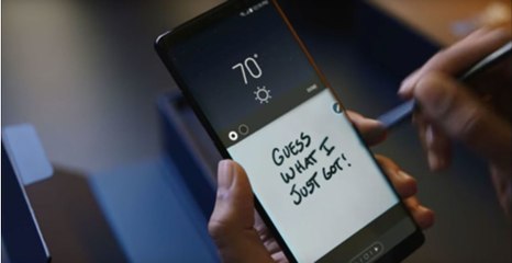 Apple se fait (encore) clasher par Samsung dans une publicité pour le nouveau Galaxy Note 8