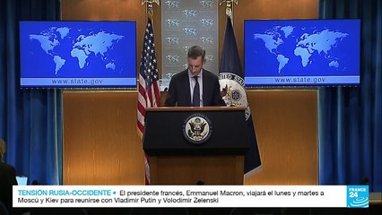 EE. UU. acusa a Rusia de fabricar pretexto para invadir a Ucrania