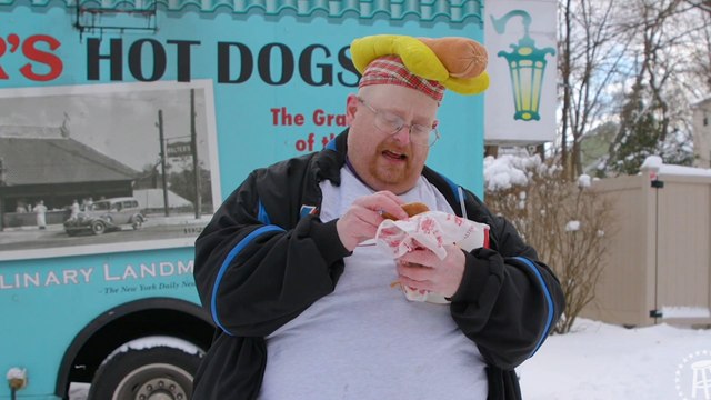Raw Dogging at Walter's Hot Dog Stand in Mamaroneck