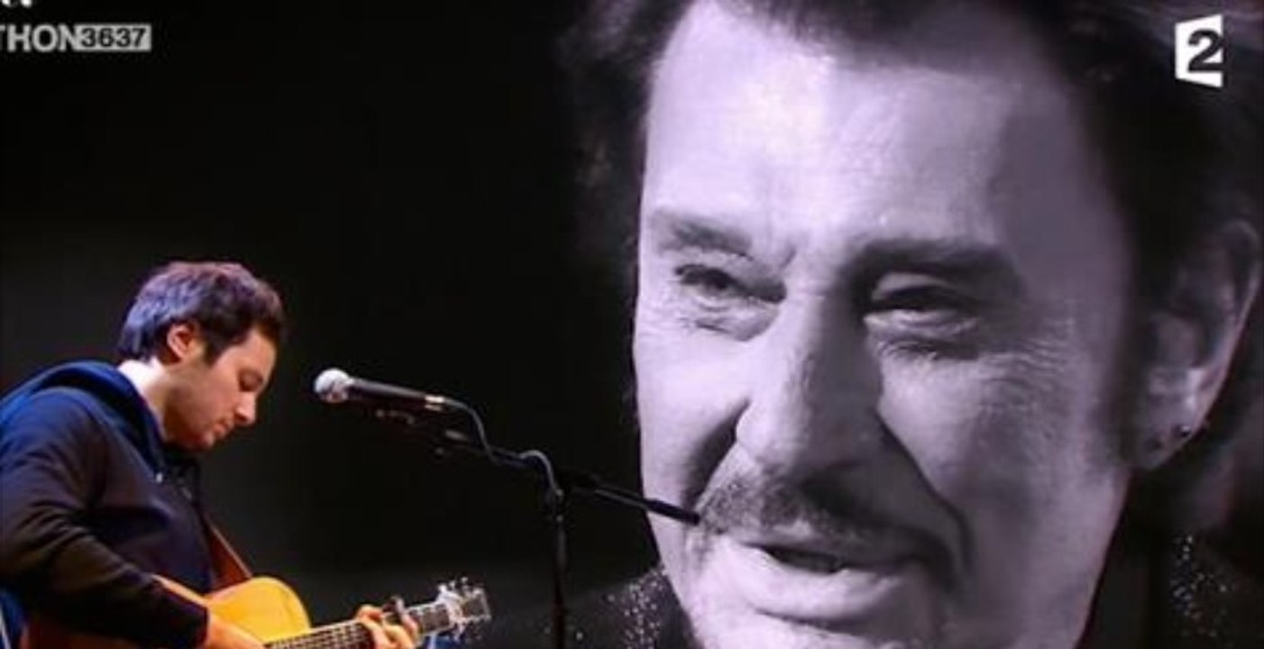 Vianney émeut Laurent Delahousse et les téléspectateurs en rendant hommage en direct à Johnny Hallyday