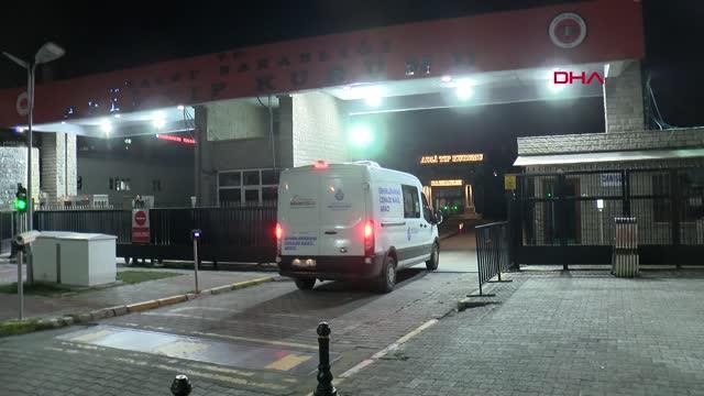 BÜYÜKÇEKMECE'DE BULUNAN CESET ADLİ TIP KURUMU'NA GÖTÜRÜLDÜ