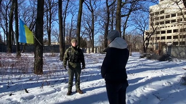 Voluntarios extranjeros se alistan en Ucrania con las fuerzas de Kiev