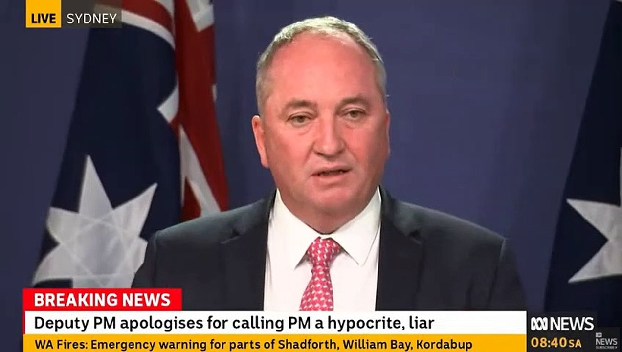 Barnaby Joyce on text leaks | February 5, 2022...