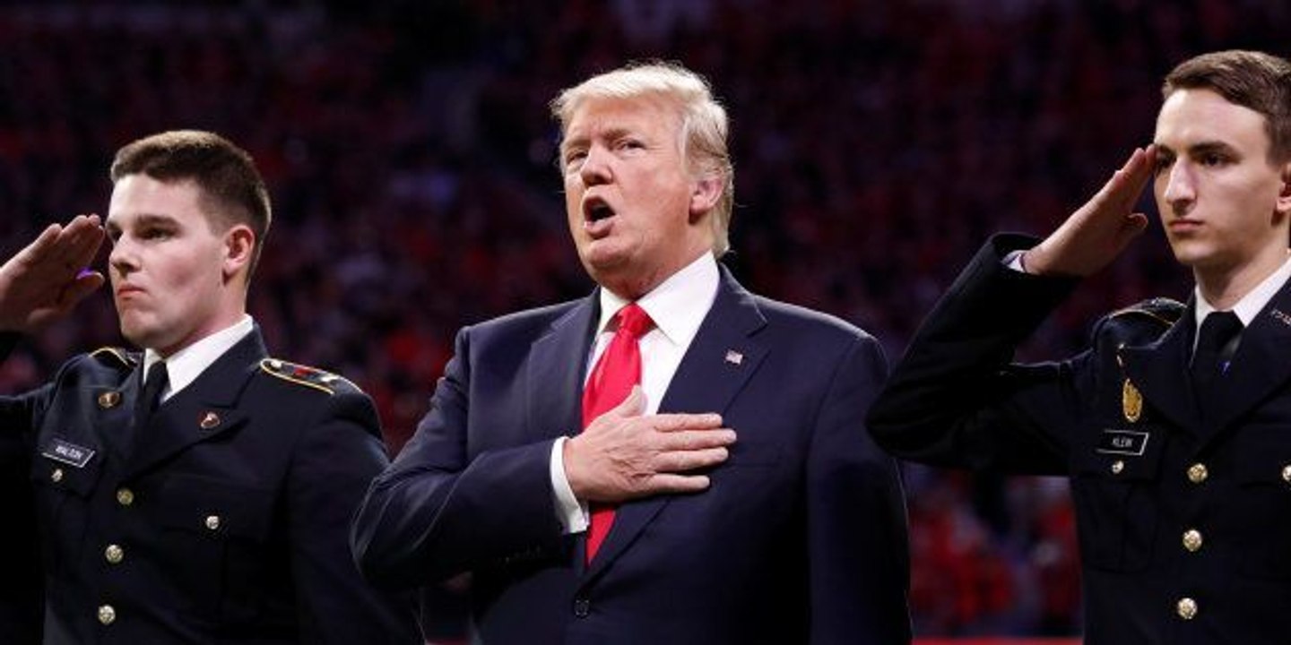 Ce petit détail sur Donald Trump lors d'un déplacement en Géorgie choque les internautes