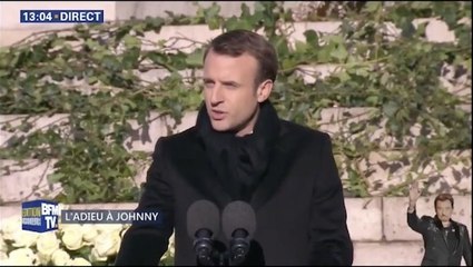 Hommage à Johnny Hallyday : Emmanuel Macron hué par la foule