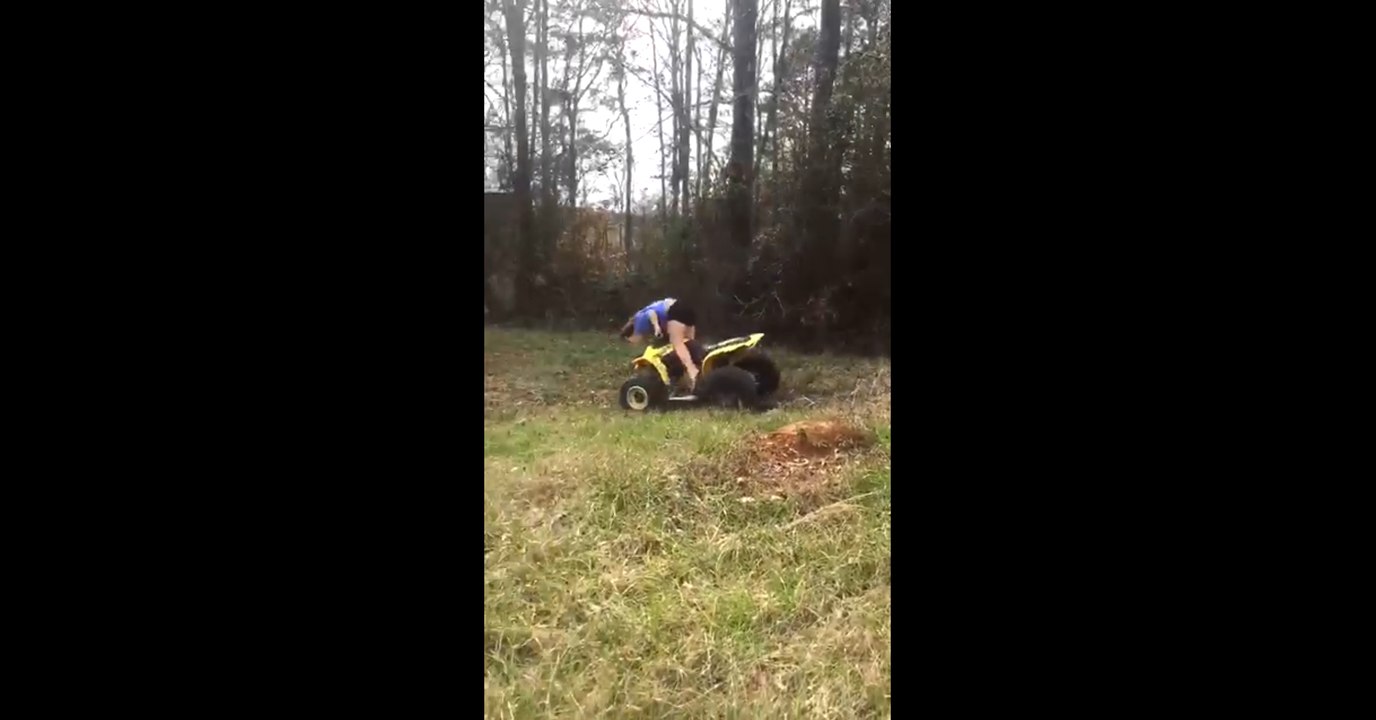 Four Wheeler Jump Fail