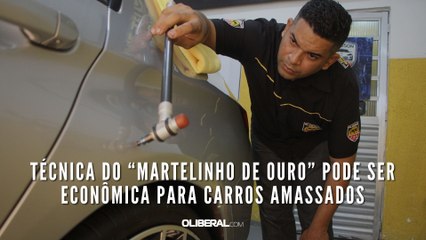 Técnica do “martelinho de ouro” pode ser econômica para carros amassados