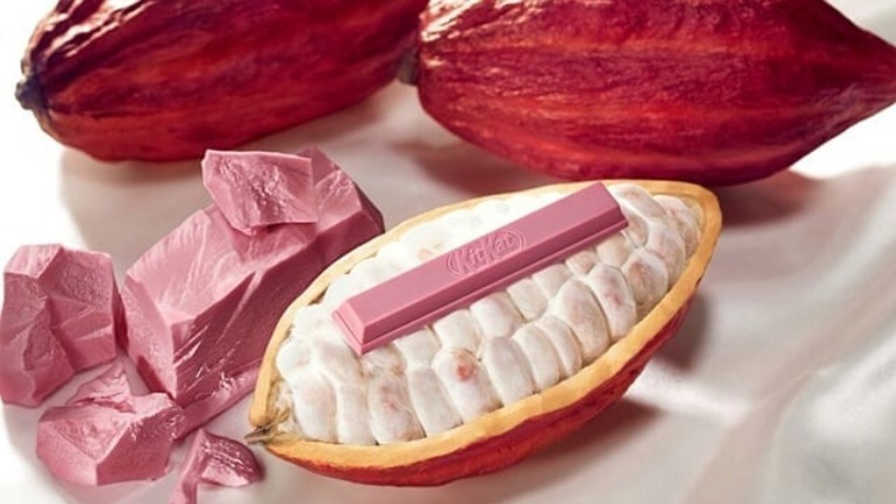 KitKat Ruby : un nouveau KitKat au chocolat totalement rose