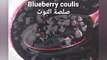 Blueberry Coulis/coulis de myrtilles/صلصة التوت