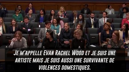 L'actrice Evan Rachel Wood témoigne des violences sexuelles qu'elle a subies