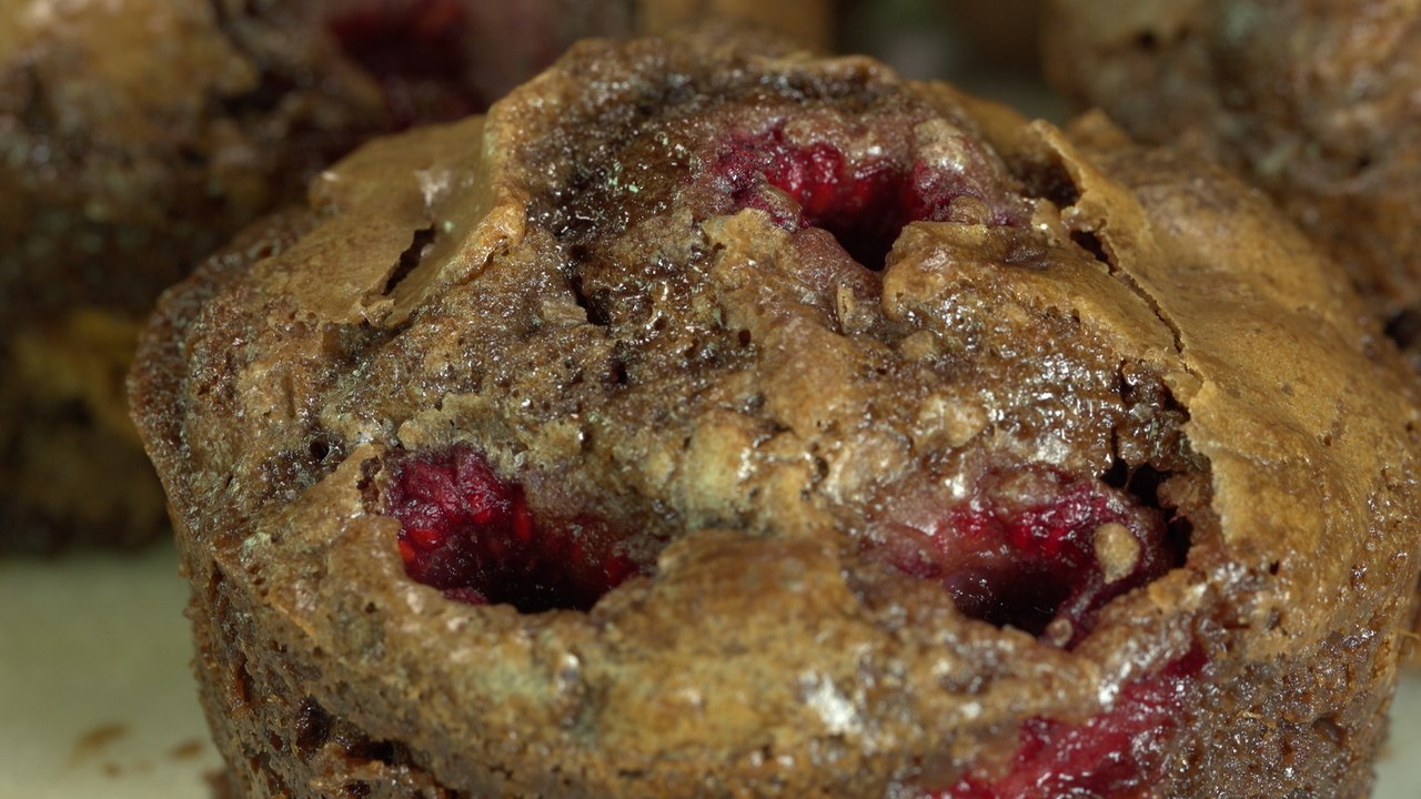 Brownie maltesers et framboises