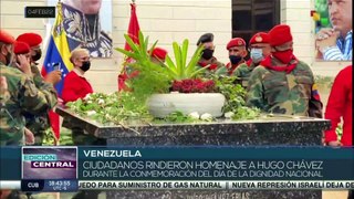 Pueblo venezolano conmemora el Día de la Dignidad Nacional