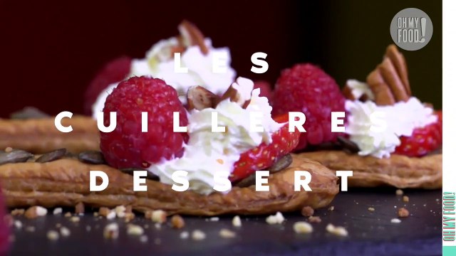 Les cuillères dessert, le dessert original où même la cuillère se mange