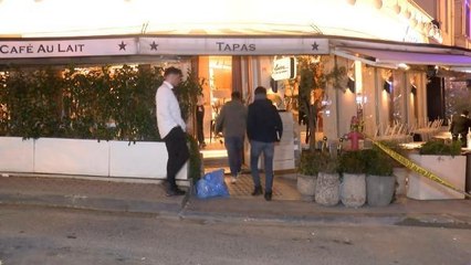 BEBEK'TE ÜNLÜ KAFEYE ATEŞ AÇILDI: 3 YARALI